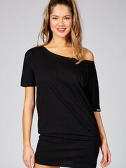 Pineapple Black Exclusive T-Shirt Dress - Image 1 of 5