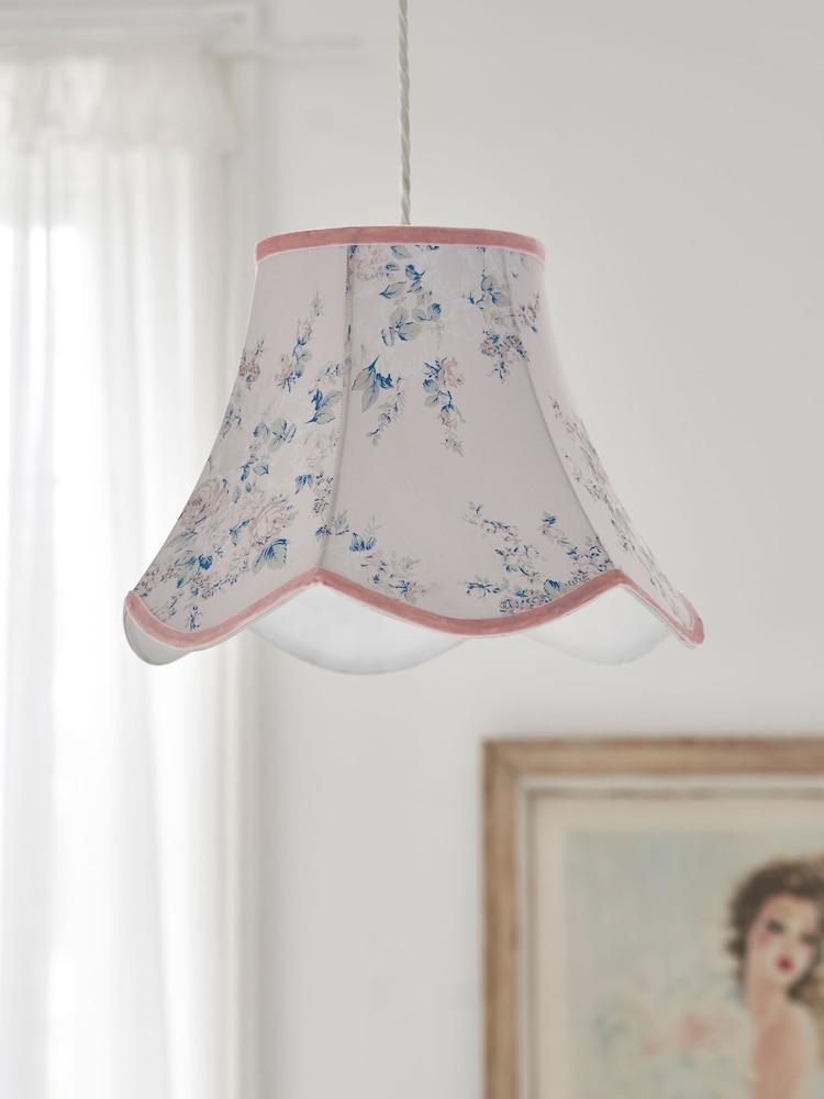 Shabby Chic by Rachel Ashwell® Pink Chloe 100% Cotton Shade - Image 2 of 5
