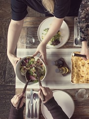 Artisan Street Brown Salad Servers - Image 2 of 4