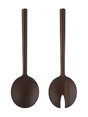 Artisan Street Brown Salad Servers - Image 3 of 4