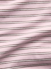 Gap Pink Stripe Close Knit Jersey Long Sleeve T-Shirt - Image 4 of 4