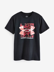 Under Armour Box Logo Camo Black T-Shirt - Image 1 of 2