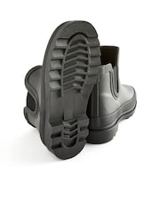 Black Warm Lined Ankle Wellies - Image 5 of 5