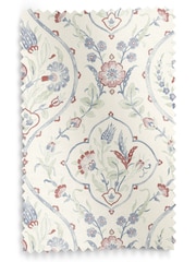 Laura Ashley Crimson Red Foscot Damask Made to Measure 100% Cotton Curtains - Image 6 of 6
