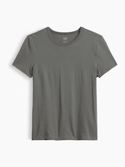 Gap Slate Grey Favourite Crew Neck T-Shirt - Image 5 of 5