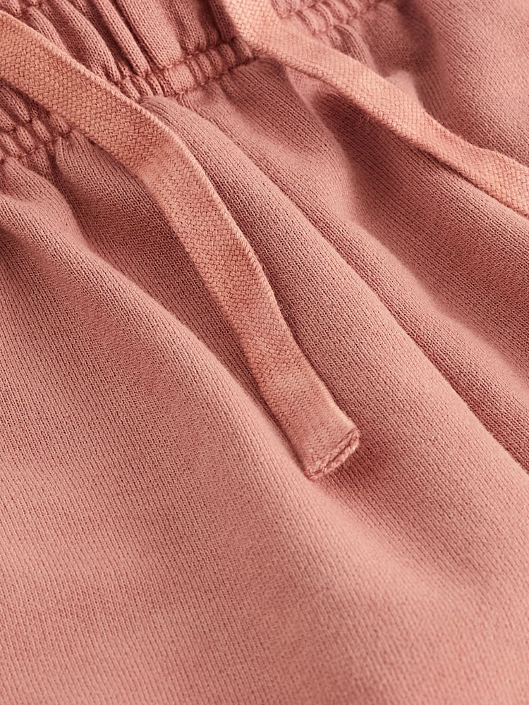 Pink Washed Bermuda Knee Jersey Shorts - Image 6 of 6