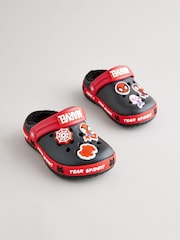 Noir - Chaussons style sabot avec doublure Spidey - Image 1 de 6