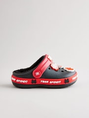 Noir - Chaussons style sabot avec doublure Spidey - Image 2 de 6