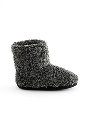 Charcoal Grey Warm Lined Slipper Boots - Image 2 of 7