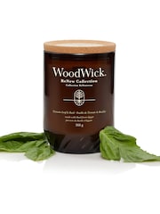 Woodwick Natural ReNew Large Tomato Leaf Basil Scented Candle - Image 3 of 5