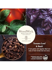 Woodwick Natural ReNew Large Tomato Leaf Basil Scented Candle - Image 5 of 5
