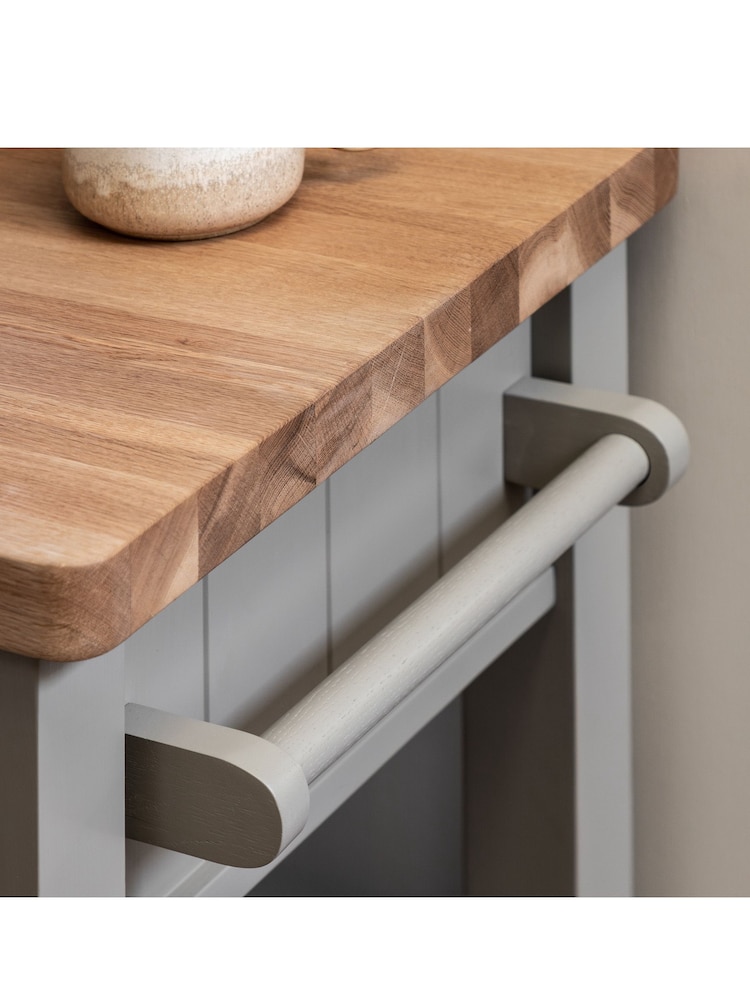 Gallery Home Prairie Cream Leroy Butchers Block - Image 3 of 9