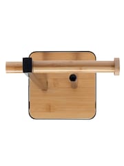 Croydex Freestanding Black Bamboo Toilet Roll Holder - Image 4 of 4