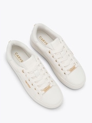 Carvela White Gia Trainers - Image 2 of 4
