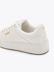 Carvela White Gia Trainers - Image 4 of 4
