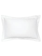 Bedeck of Belfast White Bob 600 Thread Count Egyptian Cotton Oxford Pillowcase - Image 2 of 2