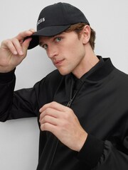 BOSS Black 100% Cotton Embroidered Logo Cap - Image 5 of 5