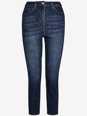 Inky Blue Skinny Cropped Jeans - Image 2 of 2