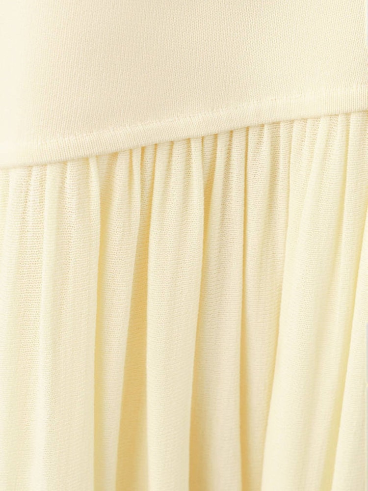 Mango Yellow Mixed Midi Dress - Image 7 of 7 Mango Yellow Mixed Midi Dress - Image 7 of 7