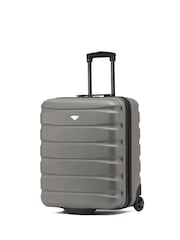 Flight Knight 56x45x25cm EasyJet Overhead 2 Wheel ABS Hard Case Cabin Carry On Hand Luggage - Image 1 of 9