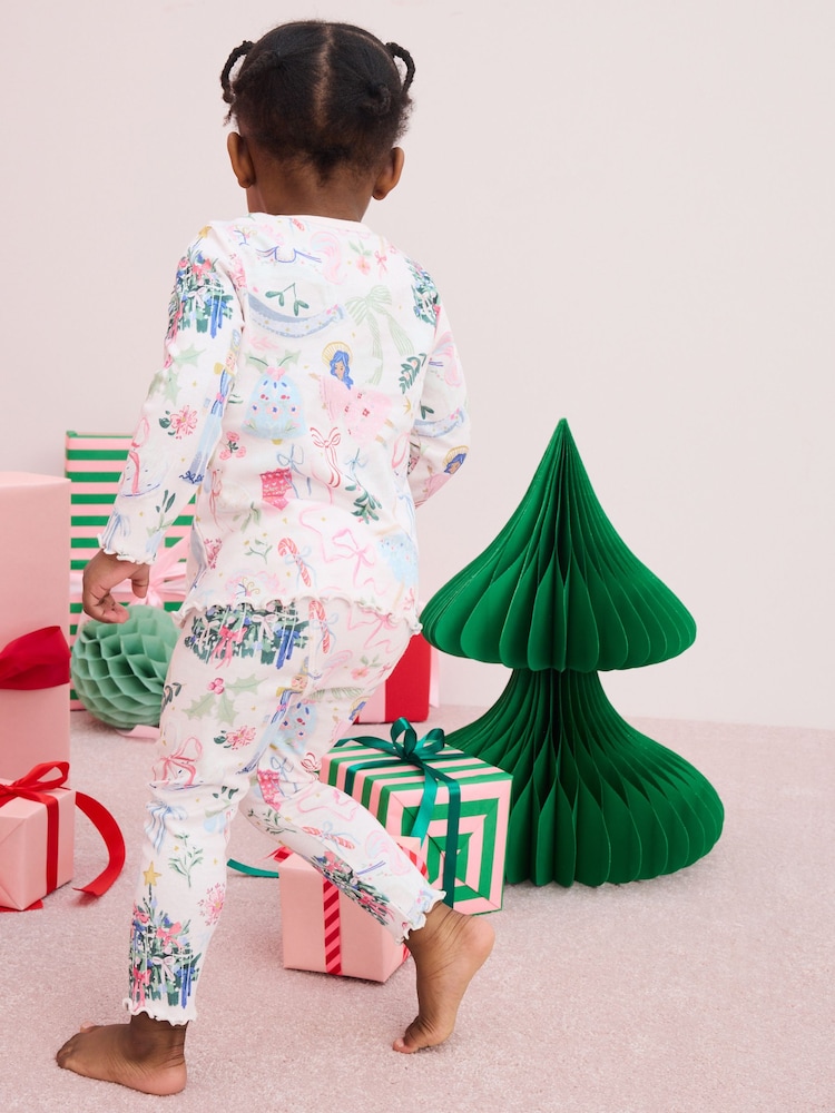 Casse-Noisette rose - 100{Pyjama de Noël en coton (9mths-16yrs) - Image 3 of 8