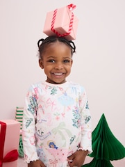 Pink Nutcracker 100% Cotton Christmas Pyjamas (9mths-16yrs) - Image 4 of 8