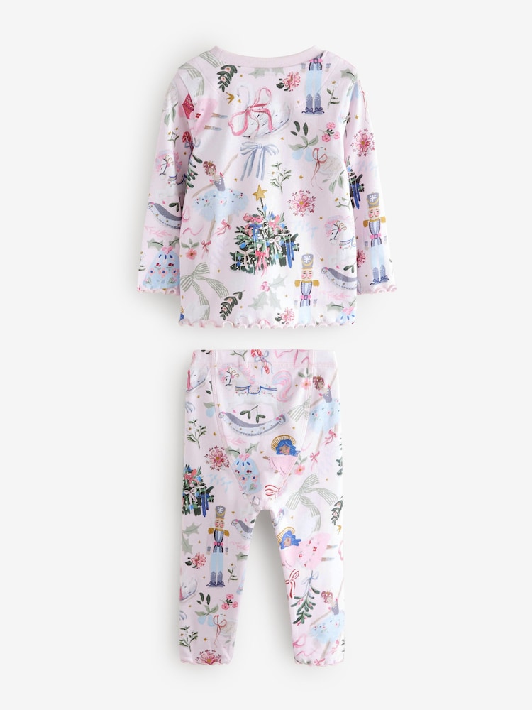 Casse-Noisette rose - 100{Pyjama de Noël en coton (9mths-16yrs) - Image 6 of 8