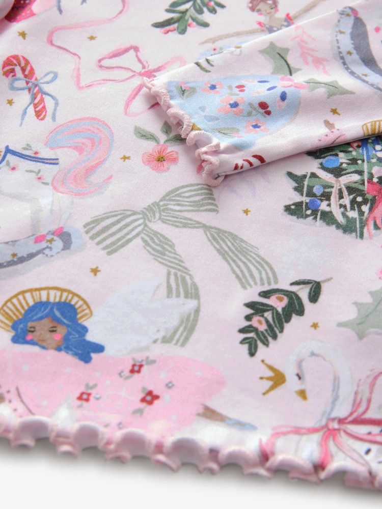Casse-Noisette rose - 100{Pyjama de Noël en coton (9mths-16yrs) - Image 7 of 8