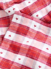 Red/Cream Christmas Woven Wide Leg Pyjamas 1 Pack (1.5-16yrs) - Image 11 of 11