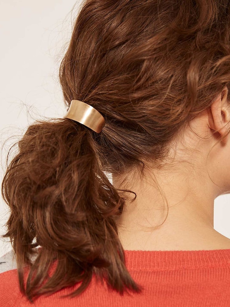 Mint Velvet Gold Tone Cuff Hairband - Image 1 of 3