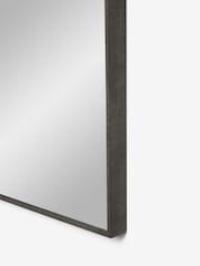 Black Large 90x90cm Square Wall Mirror - Image 5 of 6