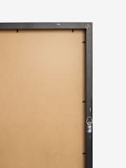 Black Large 90x90cm Square Wall Mirror - Image 6 of 6
