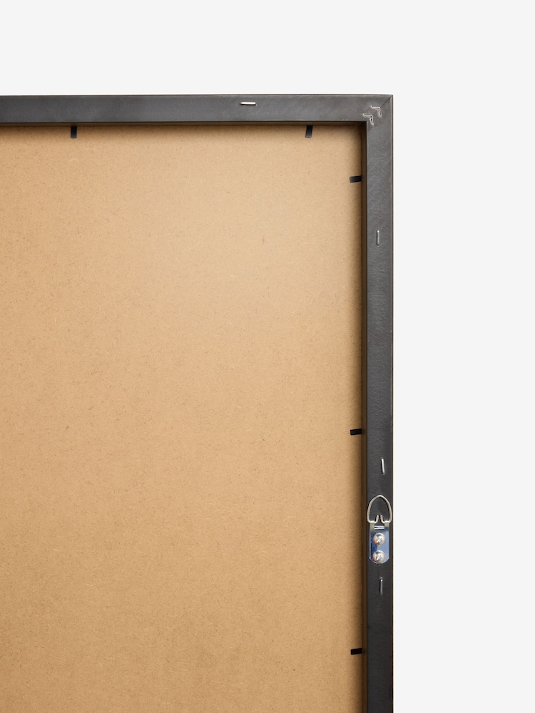 Black Large 90x90cm Square Wall Mirror - Image 6 of 6