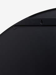 Black Wide Arch Over Mantle Wall Mirror - Image 5 of 5