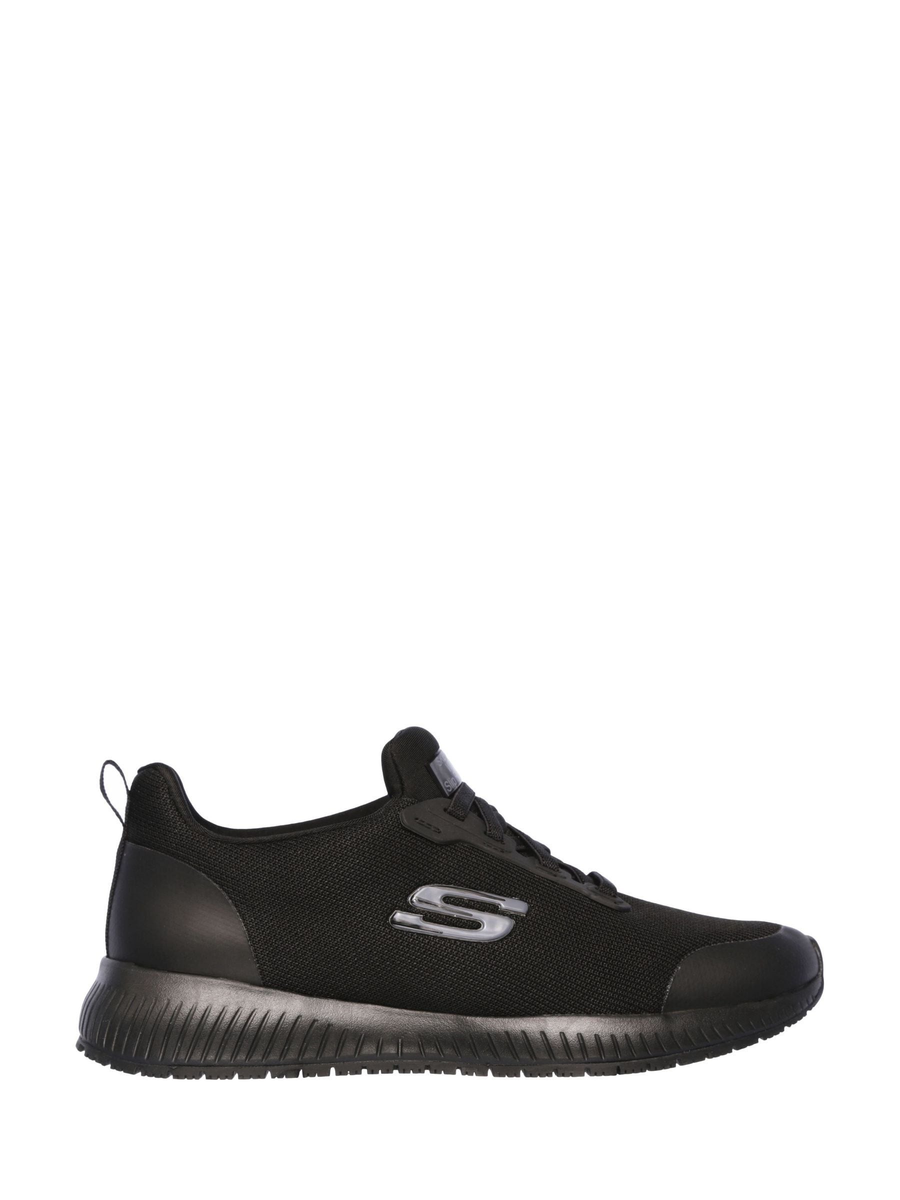 Buy Skechers Black Wide Fit Squad Slip Resistant Work Trainers from Next USA
