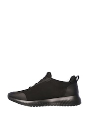 Negro - Skechers Womens Squad Slip Resistant Work Trainers - Imagen 2 de 5