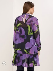 Star by Julien MacDonald Floral Dipped Hem Tunic Top - صورة 3 من 6