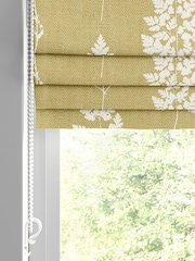 Emily Bond Yellow 100% Cotton Tynesfield Made to Measure Roman Blinds - Image 2 of 6