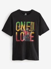 Black Bob Marley Licence T-Shirt - Image 6 of 8