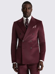 MOSS Pink Tailored Fit Corduory Suit Jacket - Image 1 of 5
