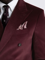 MOSS Pink Tailored Fit Corduory Suit Jacket - Image 4 of 5