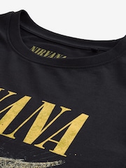 Črna Nirvana - Band Graphic Potisk; vzorec majica - Slika 6 iz 7
