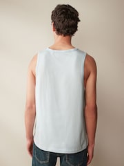 Blue 100% Cotton Snoopy Vest - Image 4 of 7