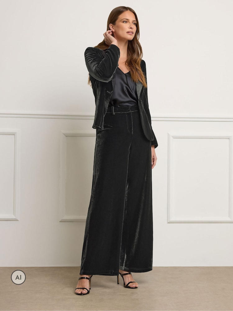 Star by Julien MacDonald Velvet Trousers - Immagine 1 di 6 Star by Julien MacDonald Velvet Trousers - Immagine 1 di 6