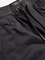Black Regular Fit Rib Waist Pull-On Trousers (3-16yrs) - Image 7 of 7