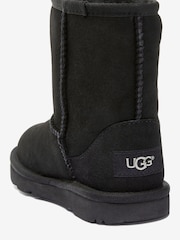 UGG Black Kids Classic Short Boots - Image 4 of 4