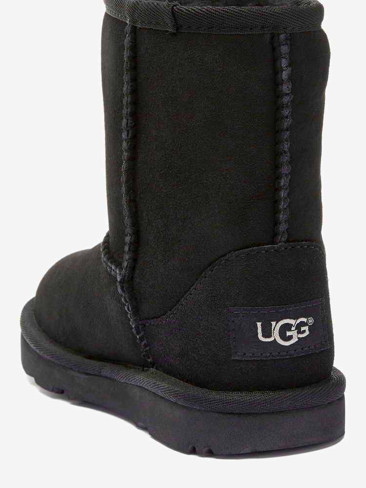 UGG Black Kids Classic Short Boots - Image 4 of 4