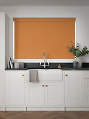 Ginger Orange Echo Made to Measure Blackout Roller Blind - Image 2 of 6