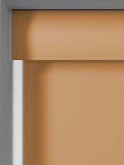 Ginger Orange Echo Made to Measure Blackout Roller Blind - Image 4 of 6
