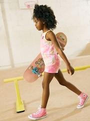 Converse Pink Chuck Taylor All Star High Infant Trainers - Image 2 of 6